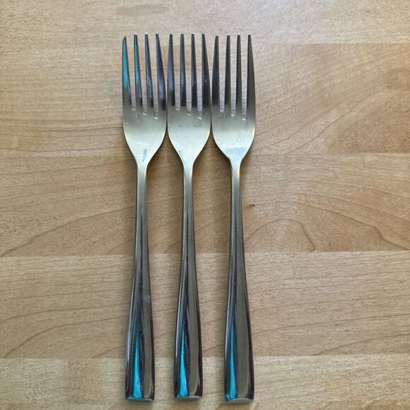 Cambridge DINNER FORK Stainless Steel Forks LOT OF 3 - Picture 1 of 8